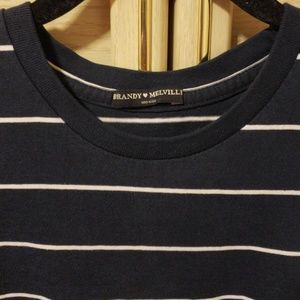 Brandy Melville striped tee